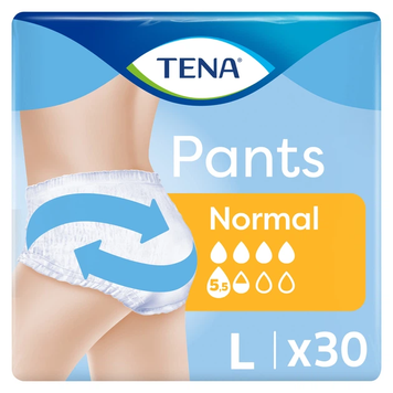Підгузки-трусики для дорослих Tena Pants Normal (100-135 см) L 30 шт. 000005387 фото