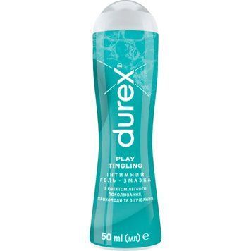 Лубрикант Durex Play Tingle збуджуючий з поколюючим ефектом 50 мл. 00005383 фото