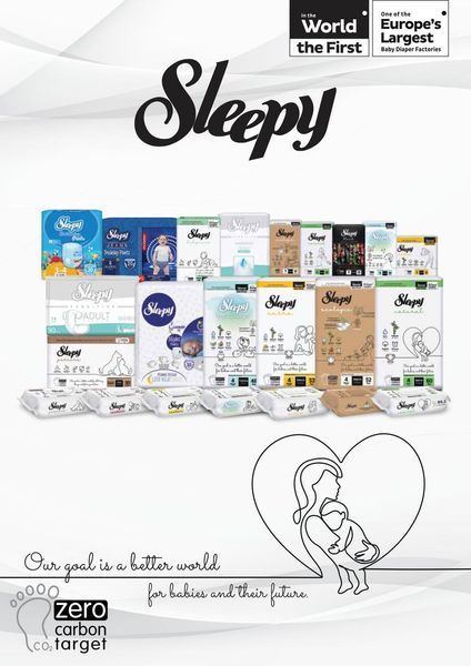 Підгузки-трусики дитячі Sleepy Natural midi 3 (4-9 кг) 34 шт.  000005917 фото