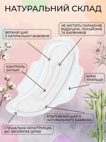 Прокладки гігієнічні Sleepy Soft Normal (240 мм) 5 крапель 24 шт. М'які, дихаючі 000006344 фото
