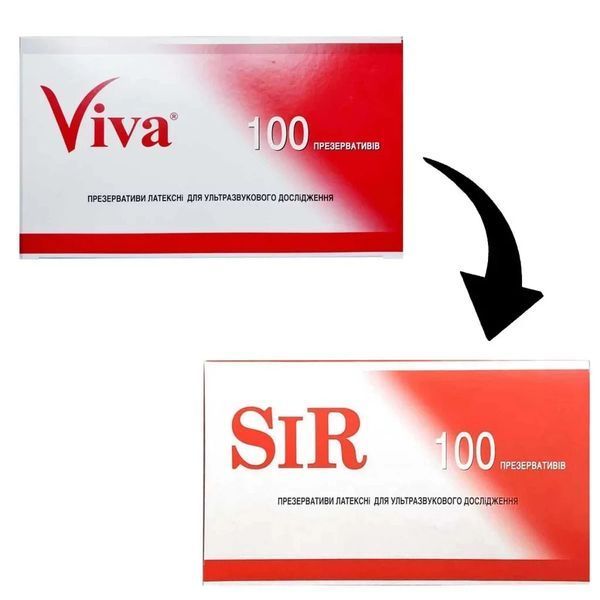 Презервативи для УЗД Sir без змазки 100 шт. 000006655 фото