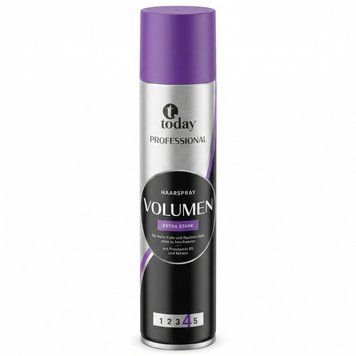 Лак для волосся Today Professional Haarspray Volumen extra stark 4, 250 мл 000007157 фото