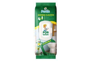 Влажные салфетки для уборки туалета Purfix Express Cleaning For Toilet 60 шт. 000006265 фото