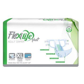 Підгузки для дорослих Flexi Life Plus XL (120-170 см) 30 шт.  000005442 фото