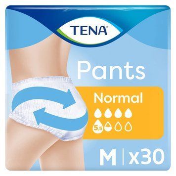 Підгузки-трусики для дорослих Tena Pants Normal (80-110 см) M 30 шт. 000005389 фото