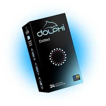 Презервативы с точками Dolphi Dotted 24 шт. 000005106 фото