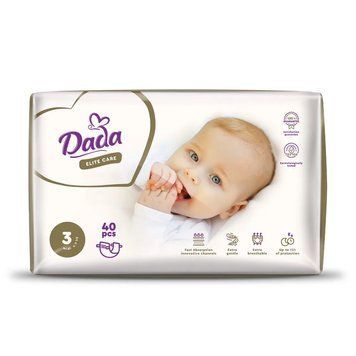 Підгузки дитячі Dada Elite Care Midi 3 (4-9 кг) 40 шт. 000006931 фото