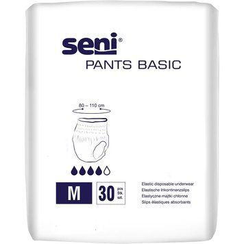 Підгузки-трусики для дорослих Seni Pants М (80-110 см) 30 шт.  000006451 фото