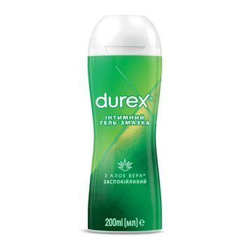 Лубрикант Durex Play Massage Aloe Vera для масажу 200 мл. 000002590 фото