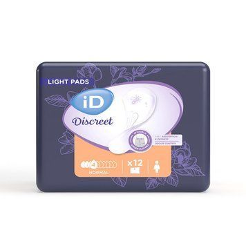 Жіночі урологічні прокладки іD Discreet Light Normal (4 краплі) 12 шт. Тонкі урологічні прокладки 000006684 фото