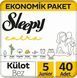 Підгузки-трусики дитячі Sleepy Extra junior 5 (11-18 кг) 40 шт. Памперси трусиками для активних дітей 000006008 фото 2