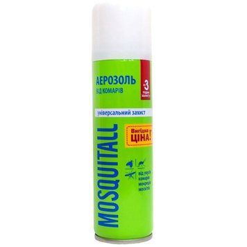 Аерозоль від комарів Mosquitall Універсальний захист 150 мл. 000006948 фото