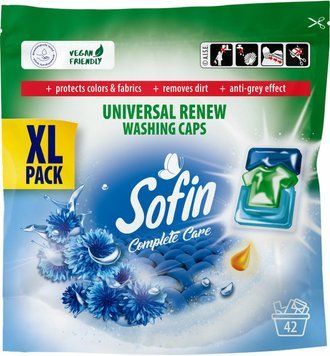 Капсули для прання Sofin Complete Care Universal 42 шт 000007111 фото