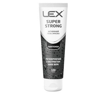Лубрикант Lex Super Strong регенеруючий з алое вера 100 мл. 000006605 фото