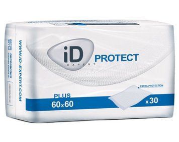 Одноразові пелюшки iD Protect Plus (60х60 см) 30 шт. 000003692 фото