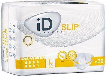 Підгузки для дорослих iD Slip Extra Plus L (115-155 см) 30 шт.  000003003 фото