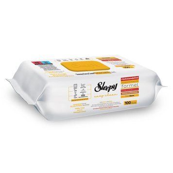 Влажные салфетки для уборки Sleepy Easy Clean Herbal Soap 100 шт. 000006022 фото
