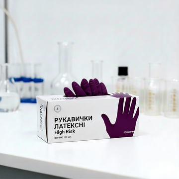 Рукавички латексні Hіgh Risk надміцні