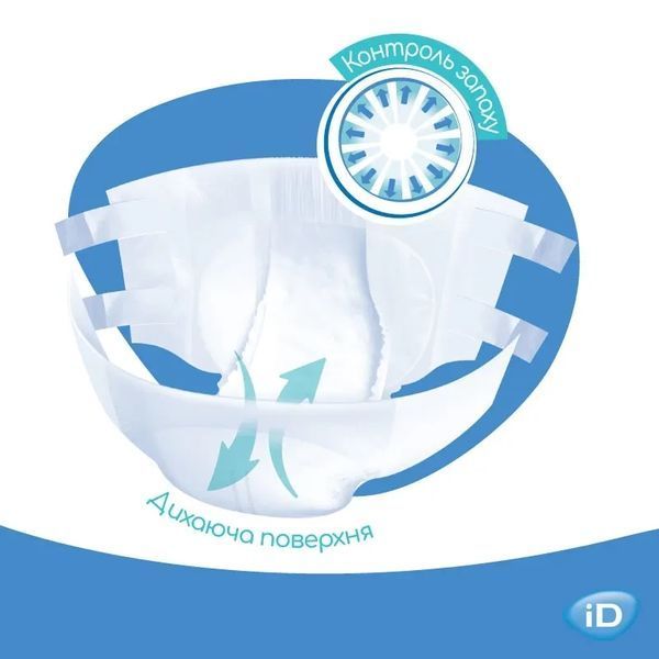 Подгузники для взрослых iD Slip Plus L (115-155 см) 30 шт.  000003005 фото