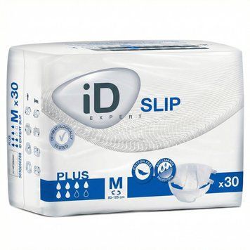 Підгузки для дорослих iD Slip Plus М (80-125 см) 30 шт. Памперси з індикатором наповнення 000003006 фото