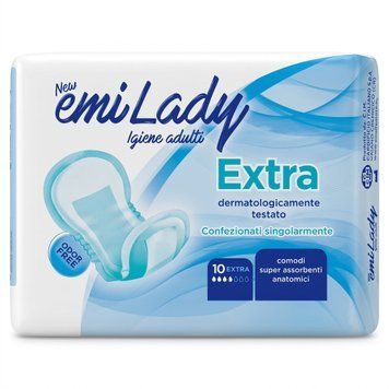 Жіночі урологічні прокладки Emi Lady Extra (4 краплі) 10 шт. 000007147 фото